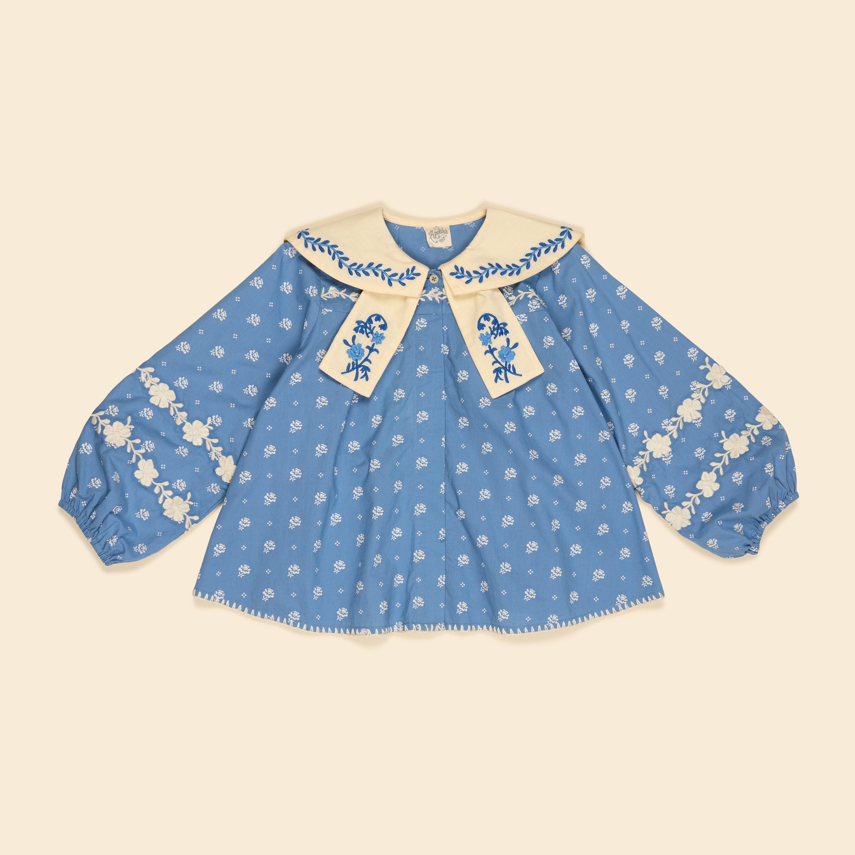 Apolina 】 MAGGIE SAILOR BLOUSE - MOUNTAIN CAL