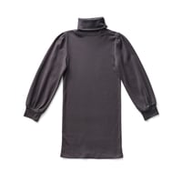 入荷後発送ご予約商品【 SOOR PLOOM 】POUF TURTLENECK DRESS, DUSK