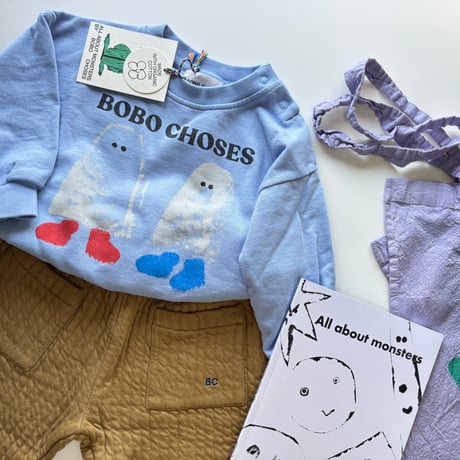 【BOBO CHOSES】Booty Ghosts sweatshirt