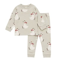 11月中旬頃発送予定ご予約【organic zoo】  Christmas Goose PJ's
