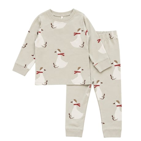 11月中旬頃発送予定ご予約【organic zoo】  Christmas Goose PJ's