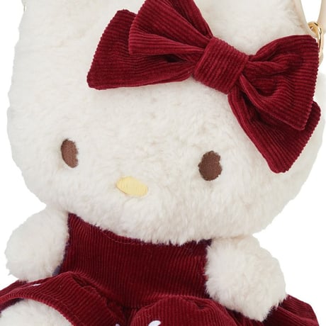 【 Jamie kay × HELLO KITTY 】 JKGB264950 ぬいぐるみボアポシェット IVR
