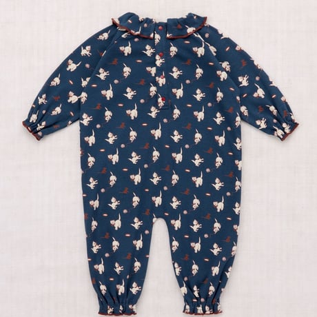 【Misha&Puff】BABY PIERROT ONESIE (MOONLIGHT CAT & MOUSE)