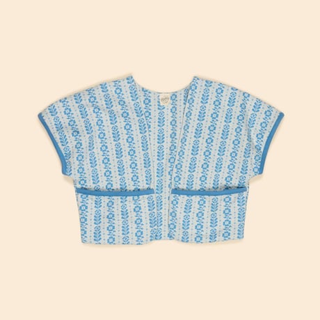 【 Apolina 】 IRENA JERSEY SHRUG - NORDIC FLORAL JACQUARD