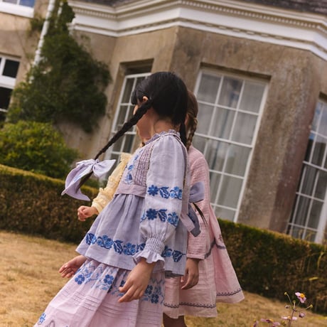 【 Apolina 】 ZINA STRUCTURED ORGANDIE VEST - VIOLET CREME