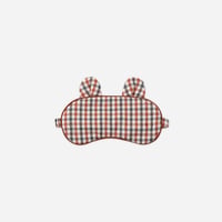 【 Rylee + Cru 】SLEEP MASK HOLIDAY GINGHAM