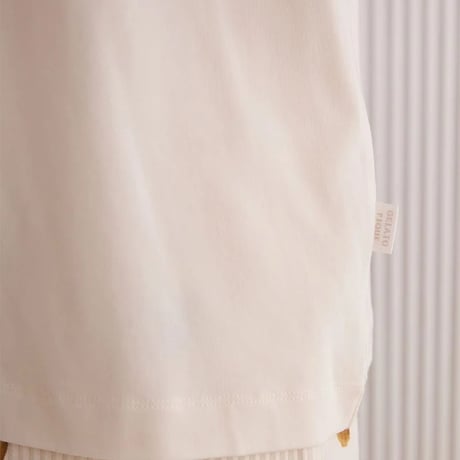 【 gelato pique 】PWCT264333 ｱﾆﾏﾙﾌﾞﾚｯﾄﾞﾜﾝﾎﾟｲﾝﾄTｼｬﾂ CRM (size F)