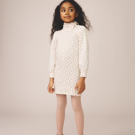 【 SOOR PLOOM 】POINTELLE RIB TIGHTS, ROSE SMOKE