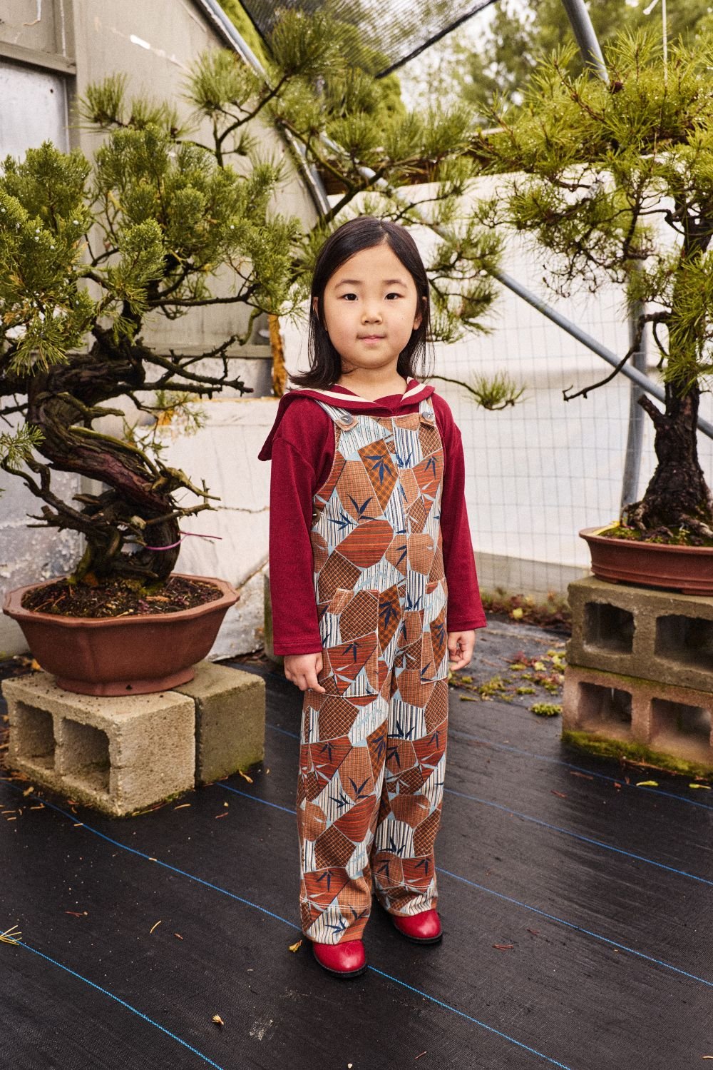 Misha&Puff】 BABY OVERALL (ROSE GOLD KYOTO) （18