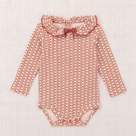 【Misha&Puff】BABY PATTIE ONESIE  (CANDYFLOSS LITTLE HOUSE FLORAL)（18-24M）
