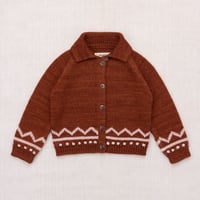 【Misha&Puff】ZIG ZAG CARDIGAN (CEDAR)