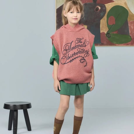 【The Animals Observatory】 DARK GREEN OLINGO SKORT