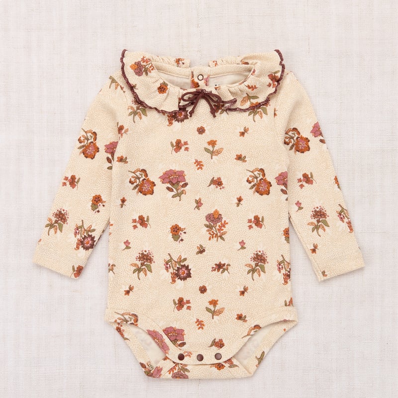 Misha&Puff】 BABY PATTIE ONESIE (STRING/ANTIQUE