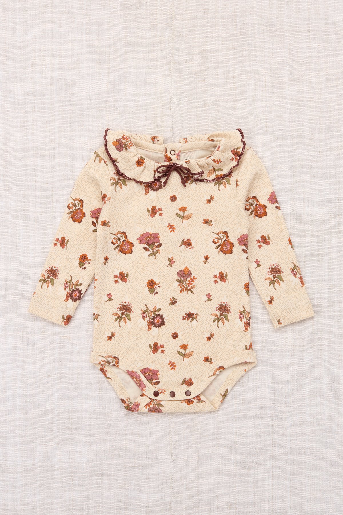 Misha&Puff】 BABY PATTIE ONESIE (STRING/ANTIQUE