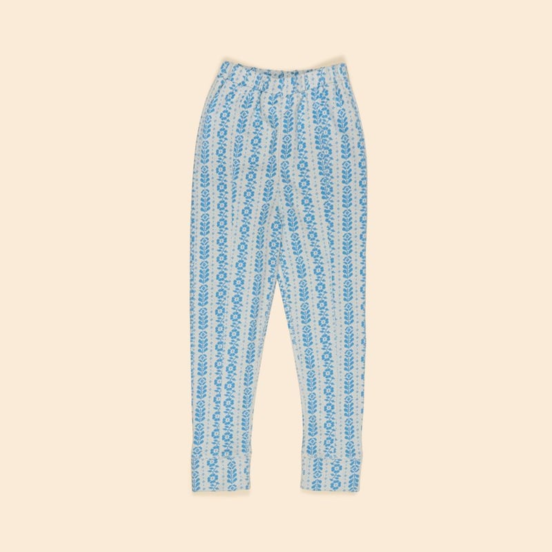 Apolina 】 SANDY SLIM JERSEY PANT - NORDIC FLO