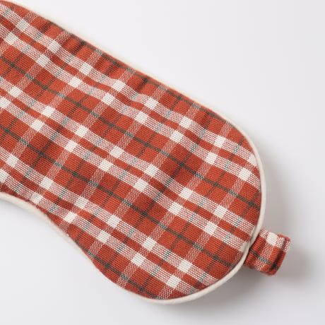 【 Rylee + Cru 】SLEEP MASK RUBY PLAID