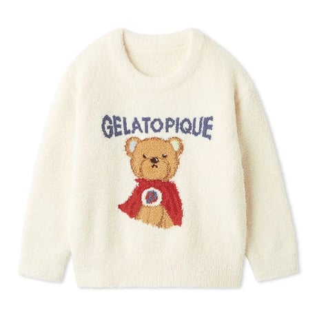 【 gelato pique 】PKNT264470 KIDSﾍﾞﾋﾞﾓｺﾋｰﾛｰﾍﾞｱJQDﾌﾟﾙCRM(size 90~120)