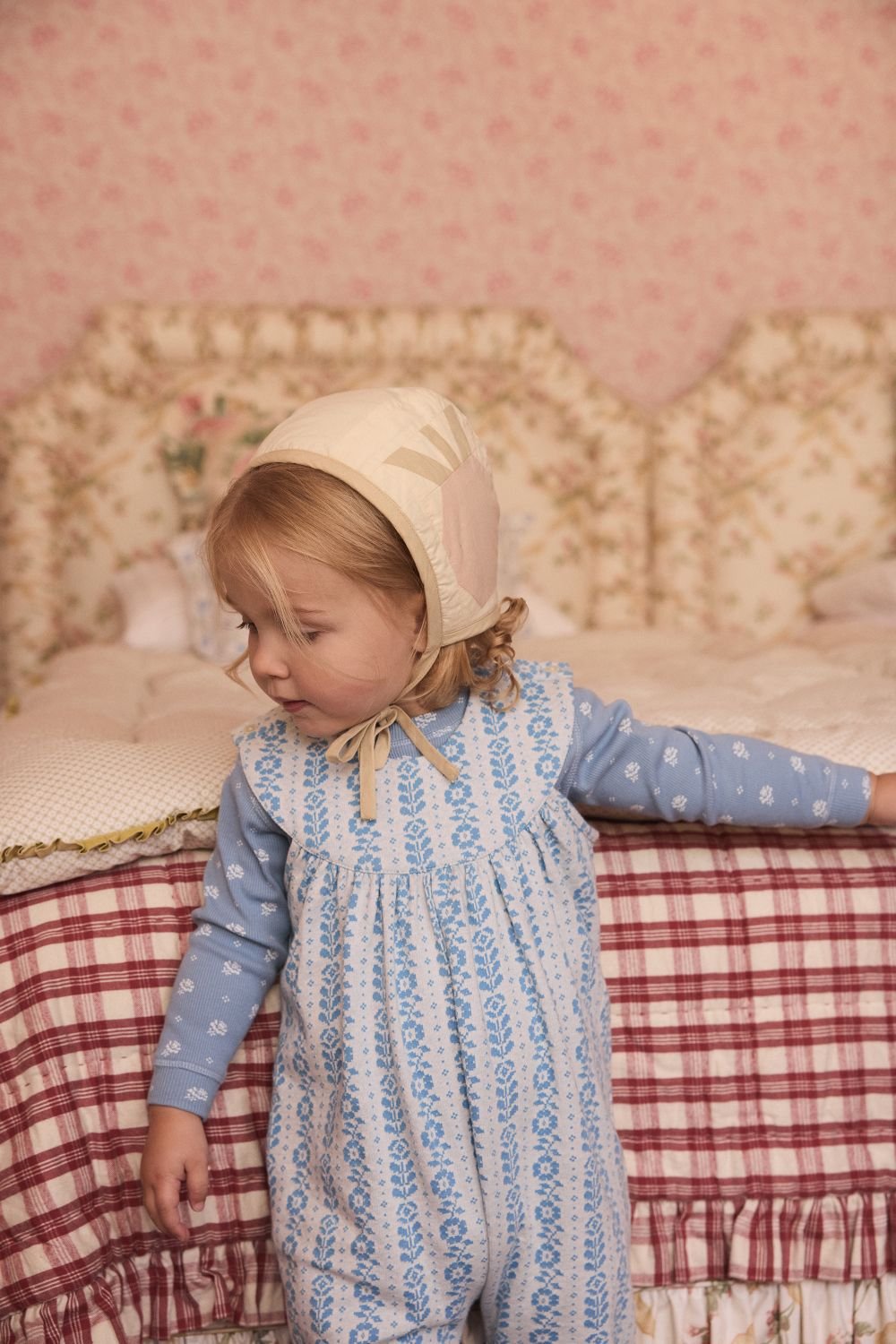 Apolina 】 BABY JERSEY HILDA OVERALL ROMPER -