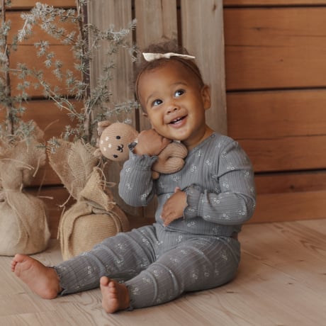 【 Rylee + Cru 】SMYTH BODYSUIT SLATE BLOOM