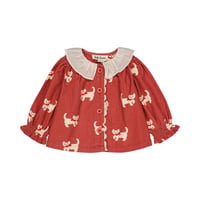 【hello Simone】Myrtille baby blouse Kitty Rose（24M）