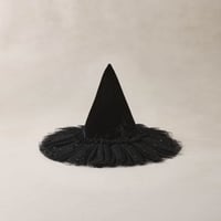 【 NORALEE 】WITCH HAT BLACK