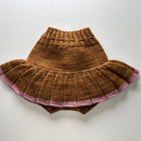 【Misha&Puff】SKATING POND SKIRT (NUTMEG)