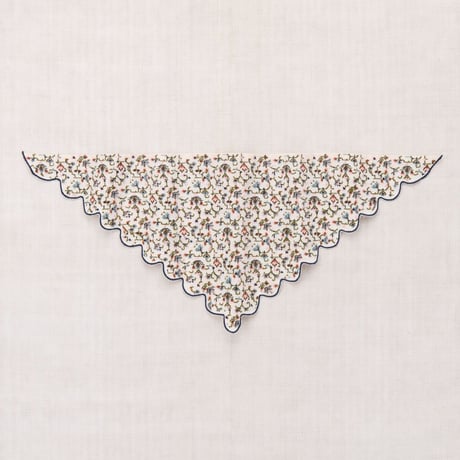 【Misha&Puff】EMBROIDERED SCALLOP SCARF (STRING)