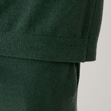 【 gelato pique 】 PMNT264018 ｽﾑｰｽﾞｨliteｶｼﾞｭｱﾙﾛｺﾞｼﾞｬｶﾞｰﾄﾞﾌﾟﾙｵｰﾊﾞｰ&ﾊｰﾌﾊﾟﾝﾂｾｯﾄ NVY（size L）