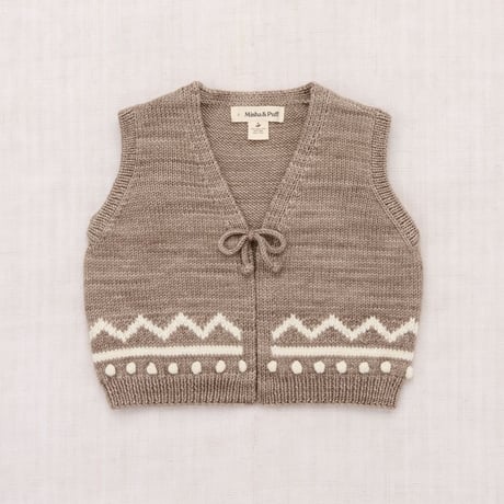 【Misha&Puff】ZIG ZAG VEST (BRUT)