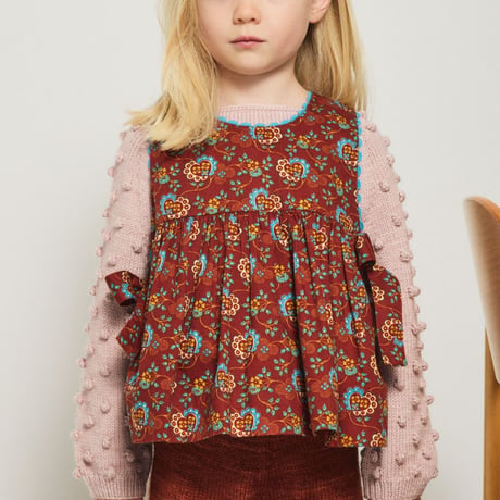 【Misha&Puff】LOTTIE TOP (CEDAR CALICO HEARTS)