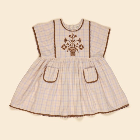 【 Apolina 】 ALMA OVERDRESS - CAMP CHECK
