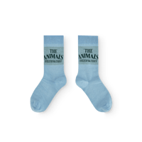 【The Animals Observatory】 DUSTY BLUE SNAIL SOCKS