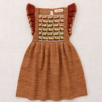 【Misha&Puff】STAIR STEP DRESS (ROSE GOLD)(4Y)