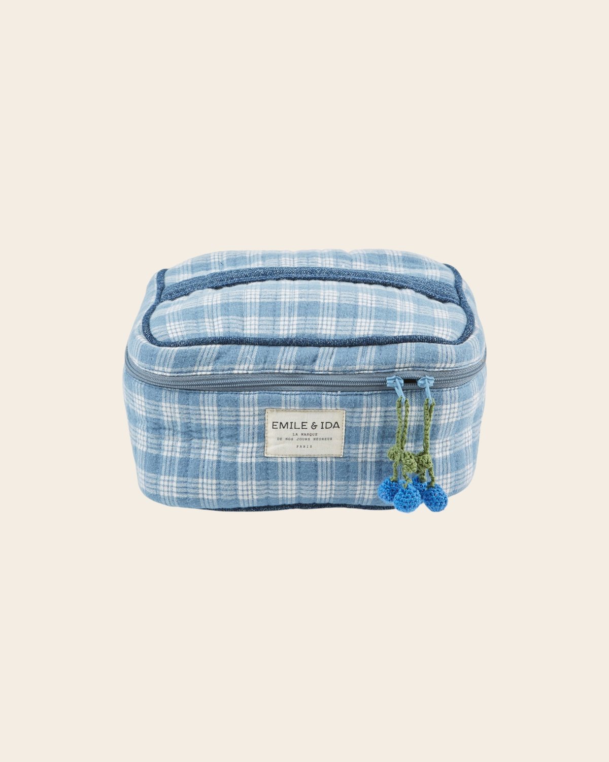 Emile et Ida】Vanity Blue and white tiles | MIK