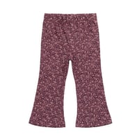 【 Jamie kay 】JKCP264090 OCﾛﾝｸﾞﾊﾟﾝﾂFig Floral WINE（size 80,90,100,110,120）