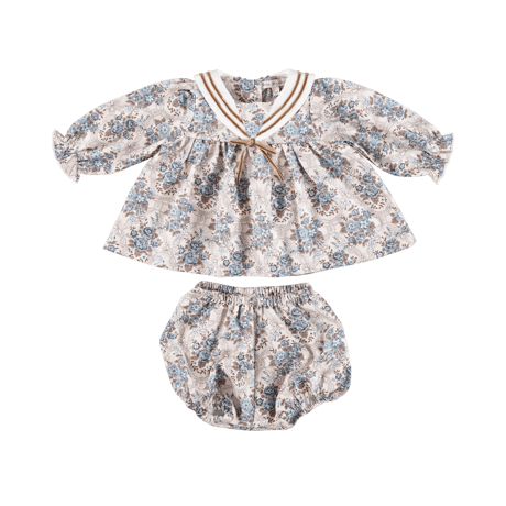 【Bebe Organic】Catherine Baby Set - Vintage Floral