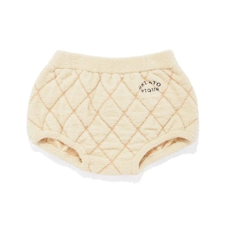 【 gelato pique 】PBNP264449 BABYｴｱﾓｺﾒﾛﾝﾊﾟﾝﾄﾞｯｸﾞﾌﾞﾙﾏ CRM (size 80)