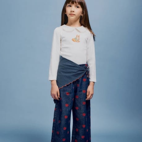 【Bebe Organic】Minnie Pants - Apple Denim