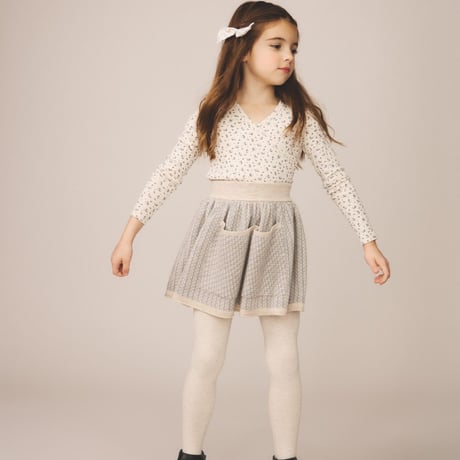 【 SOOR PLOOM 】ERMA SKIRT, POWDER
