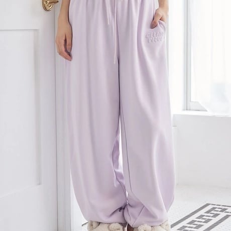 【 gelato pique 】PWCP264289 裏毛ﾛﾝｸﾞﾊﾟﾝﾂ BEG (size F)
