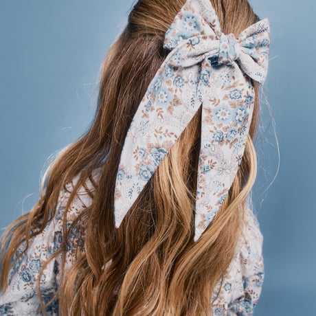【Bebe Organic】Catherine Big Bow - Vintage Floral