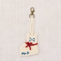 【Misha&Puff】KITTEN BAG CHARM (WINTER CREAM)