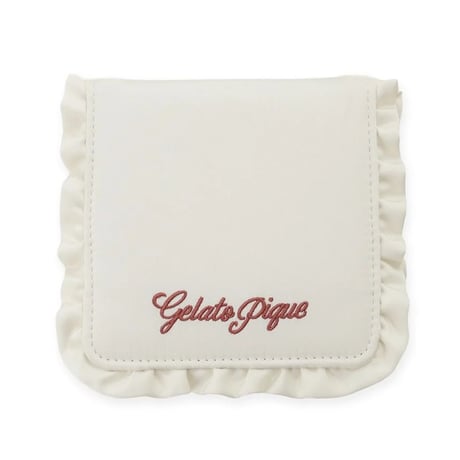 【 gelato pique 】 PWGG264599 ｽﾄﾛﾍﾞﾘｰ柄ﾐﾗｰ OWHT