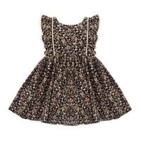 【 Jamie kay 】JKFO264139 ｺｯﾄﾝ花柄ﾜﾝﾋﾟｰｽLuca Floral BRW（size 80,90,100,110,120）