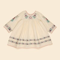 【 Apolina 】 STEVIE LS DRESS - MILK-CREAM