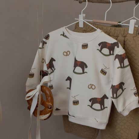 11月中旬頃発送予定ご予約【organic zoo】  Rockinghorse Parade Sweatshirt