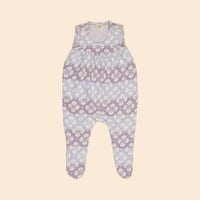 【 Apolina 】 BABY JERSEY HILDA OVERALL ROMPER - ICELANDIC POPPY