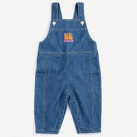 【BOBO CHOSES】Booo Bo Choses Tag denim overall