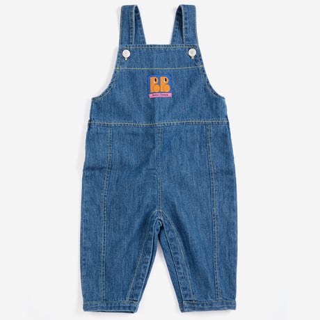 【BOBO CHOSES】Booo Bo Choses Tag denim overall