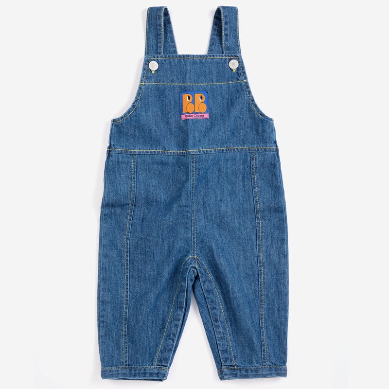 BOBO CHOSES】Booo Bo Choses Tag denim overall |